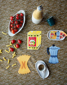 Isatopia - Farfalle Pasta  Die Cut Card - Italian Collection