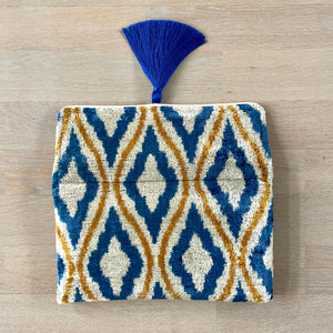 Mila∞Miro by Emelie - Ikat Clutch Bag Ponza: Without chain
