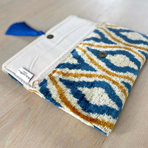Mila∞Miro by Emelie - Ikat Clutch Bag Ponza: Without chain