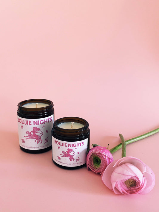 Les Boujies - Boujie Nights Mini - Vegan Soy Wax Candle